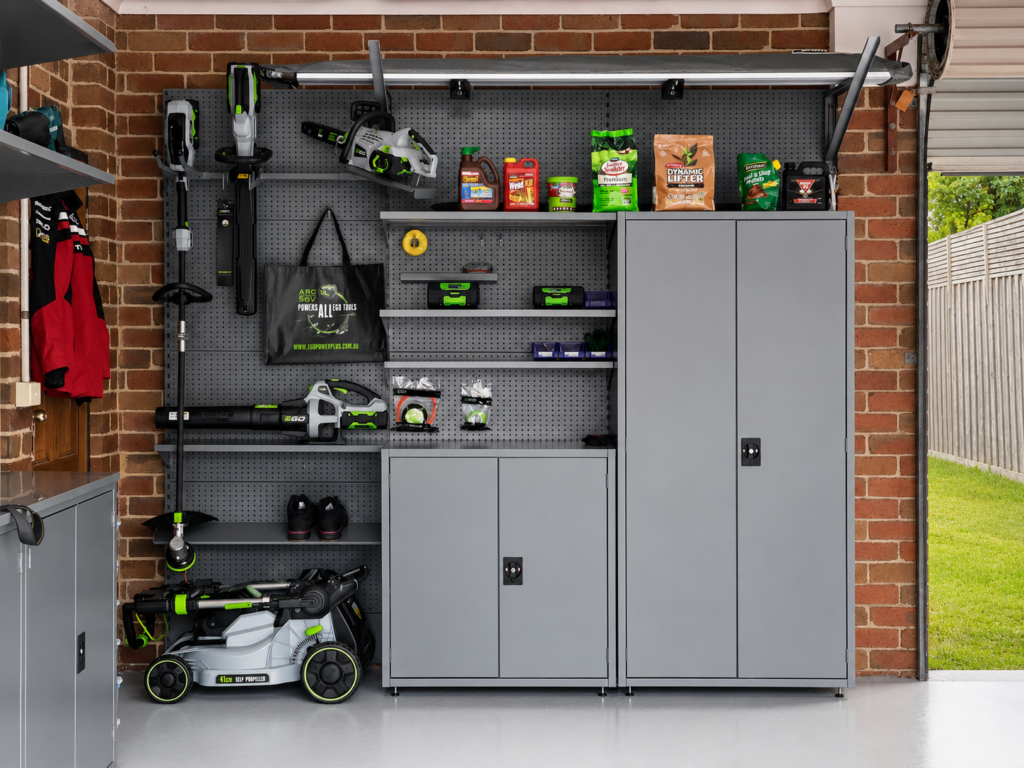 Garage setup 3